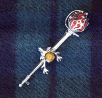 Scottish Kilt Pin Stag Head Gold Finish/Stag Head Kilt Pins/Kilt Pins & Brooch 